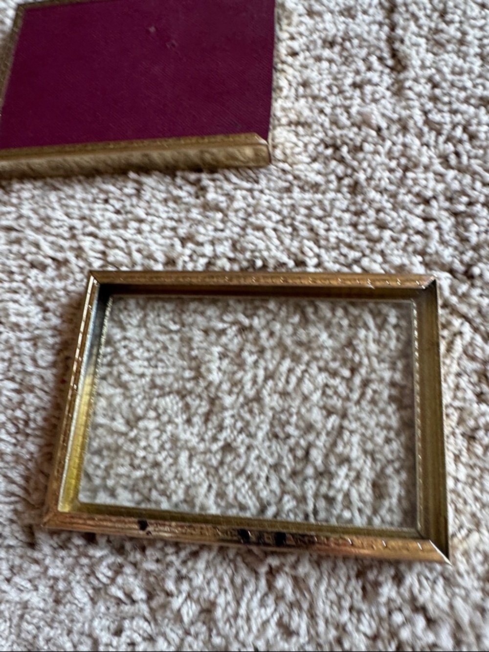 Set of 6 Green Folk Art Home Prints/cards in Gold Frames - Picture 15 of 15